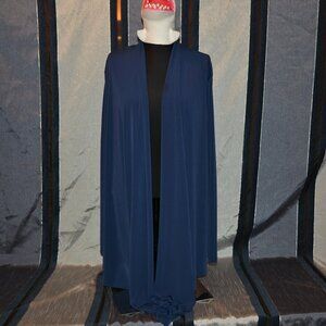 Jockey Person to Person JP2P Cardigan Navy Blue Multi Wear Cardigan Size M EUC